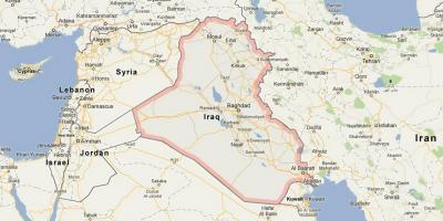 Իրաքի Քարտեզ